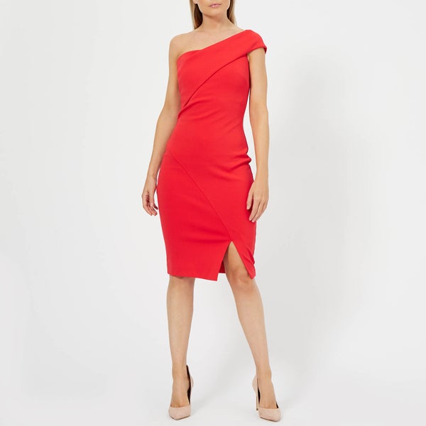 Ted Baker Women's Areena One Sleeve Bardot Dress - Red