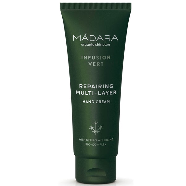MÁDARA Infusion Vert Repairing Multi-Layer Hand Cream(마다라 인퓨전 버트 리페어링 멀티 레이어 핸드 크림 75ml)