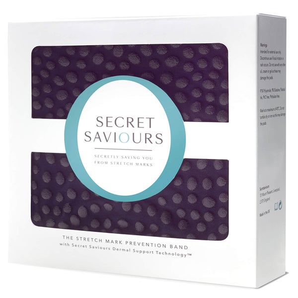Secret Saviours Band pas zapobiegający rozstępom – kolor czarny – rozmiar S
