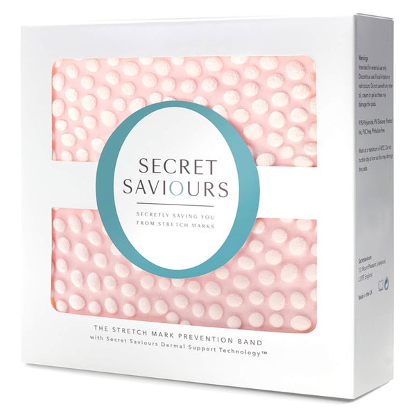 Secret Saviours Band pas zapobiegający rozstępom – kolor różowy – rozmiar S