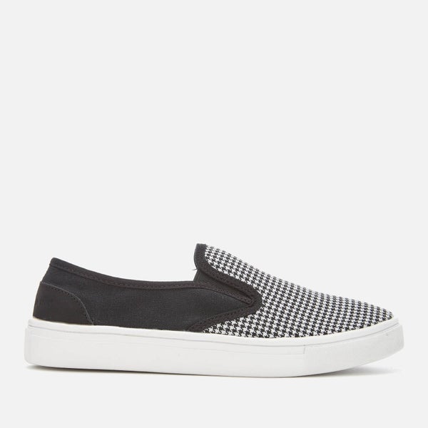 Superdry Women's Superdry Core Slip On Trainers - Mono Dogtooth