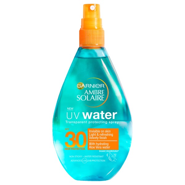 Ambre Solaire UV Water Clear Sun Cream Spray SPF 30 mgiełka przeciwsłoneczna 150 ml