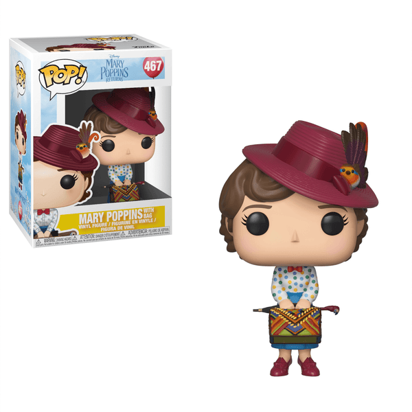 Mary Poppins Mary with Bag Funko Pop! Figuur