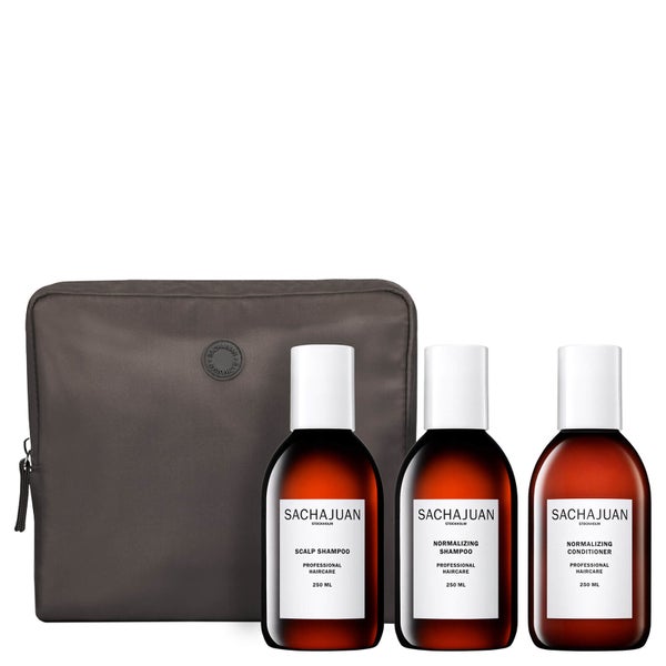 Sachajuan Beauty Bag Scalp Care Collection Large zestaw dużych produktów do pielęgnacji włosów 750 ml