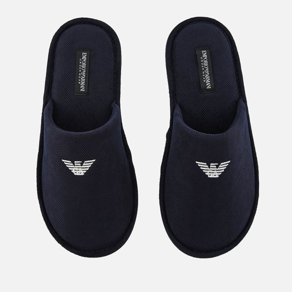 Emporio Armani Men's Slippers - Blue
