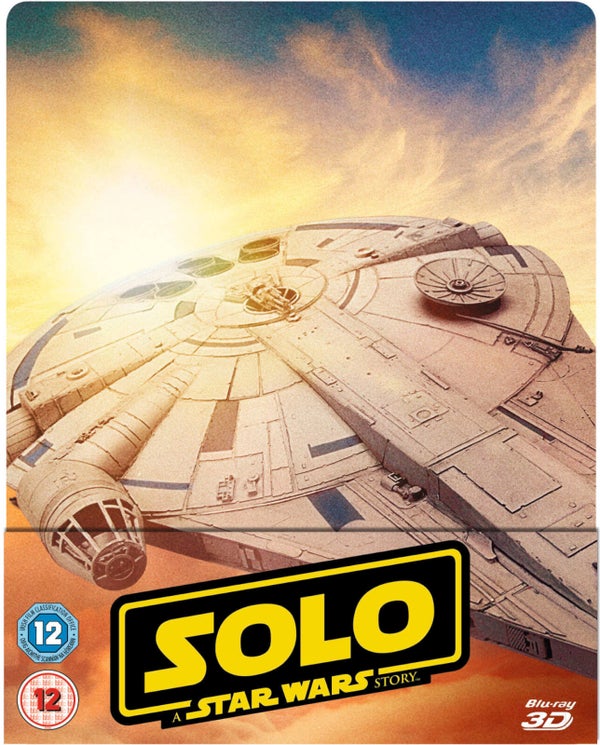 Solo: A Star Wars Story 3D (avec Version 2D) - Steelbook Exclusif Limité pour Zavvi (Édition UK)