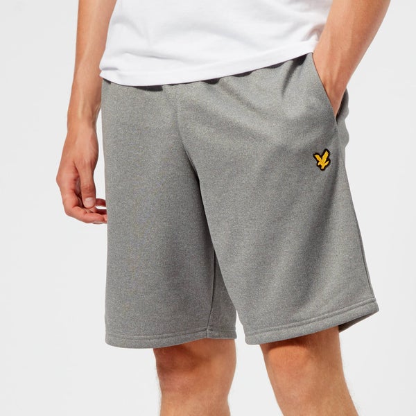 Lyle & Scott Sportswear Men's Randall Fleece Shorts - Mid Grey Marl