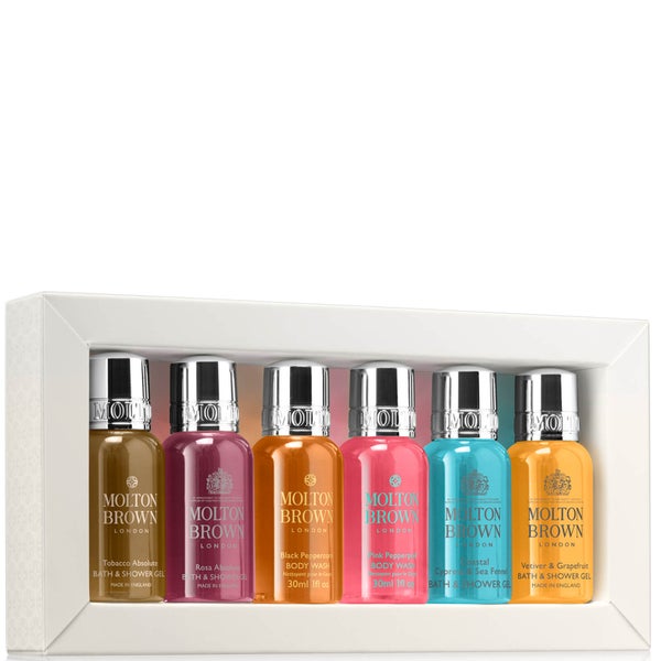 Molton Brown Eminent Explorations Bath and Shower Collection 6 x 30 ml