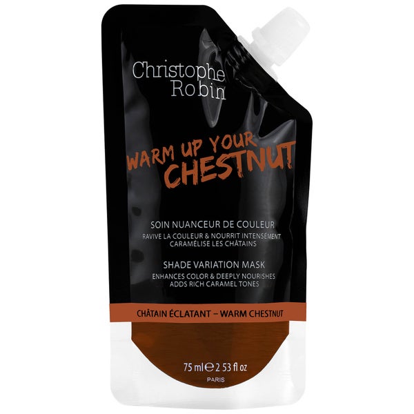 Soin nuanceur de couleur 'Warm Up Your Chesnut' de Christophe Robin