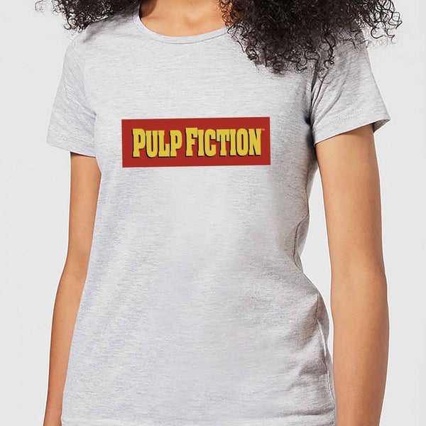 Pulp Fiction Logo Women's T-Shirt - Grey