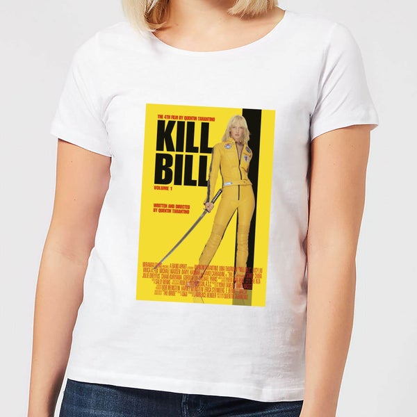 T-Shirt Femme Affiche Kill Bill - Blanc