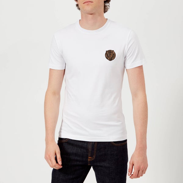Versace Jeans Men's Small Logo T-Shirt - White