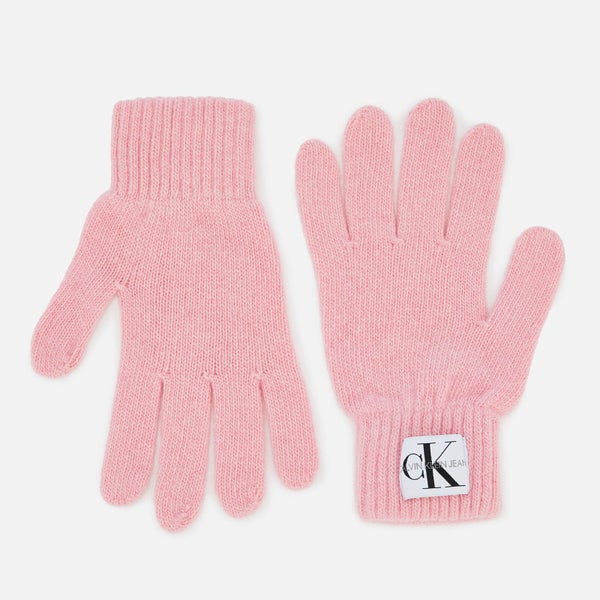 Calvin Klein Women's Basic Women Knitted Gloves - Chintz Rose