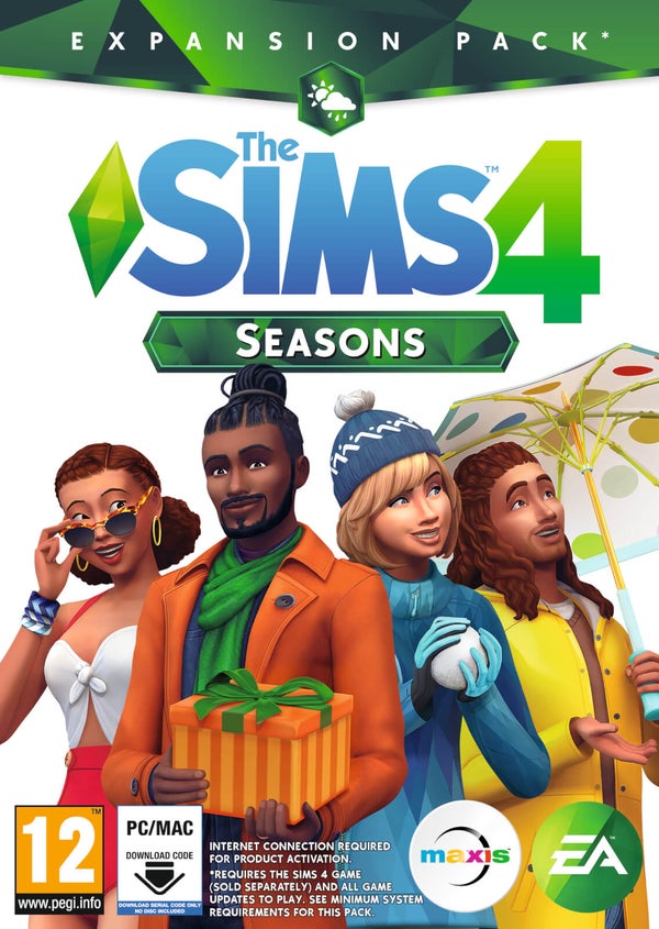 The Sims 4 Seasons (Code In a Box)