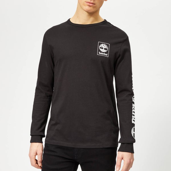 Timberland Men's Long Sleeve T-Shirt - Black