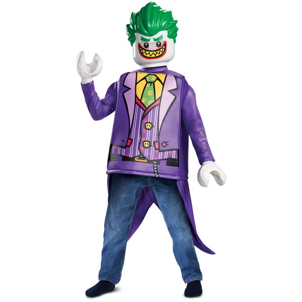 LEGO Batman Movie Kids Joker Classic Fancy Dress - Purple