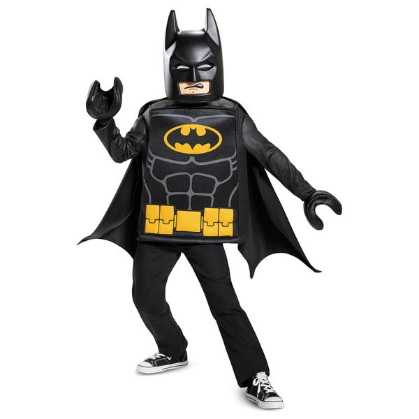 LEGO Batman Movie Kids Batman Classic Fancy Dress - Black