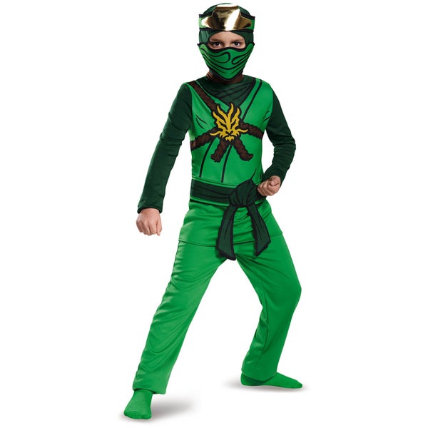 LEGO Ninjago Movie Kids' Lloyd Classic Fancy Dress Jumpsuit - Green