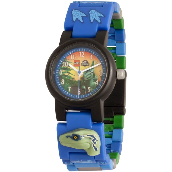 LEGO Jurassic World Blue Minifigur Link Armbanduhr