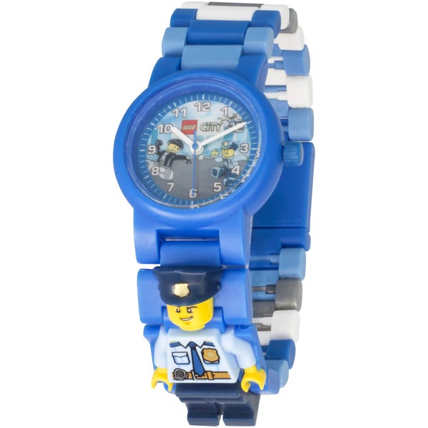 LEGO City Policeman Minifigure Link Watch