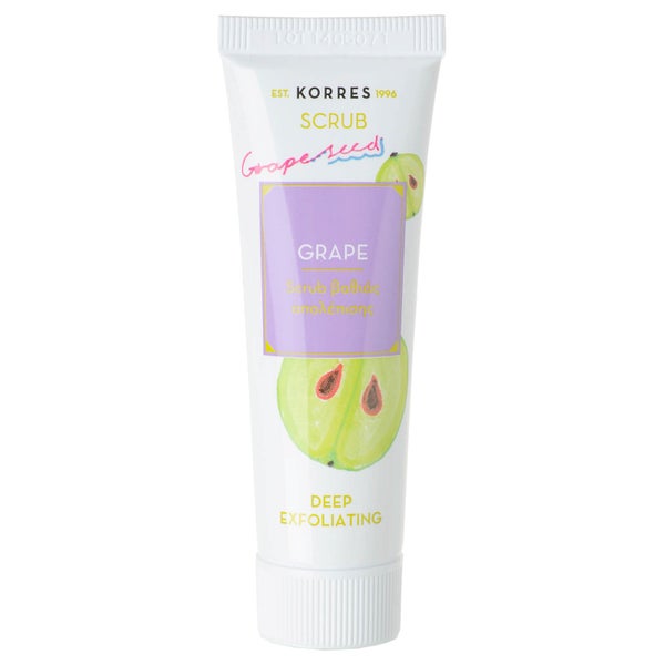 KORRES Grape Deep Exfoliating Scrub(코레스 그레이프 딥 엑스폴리에이팅 스크럽 18ml)