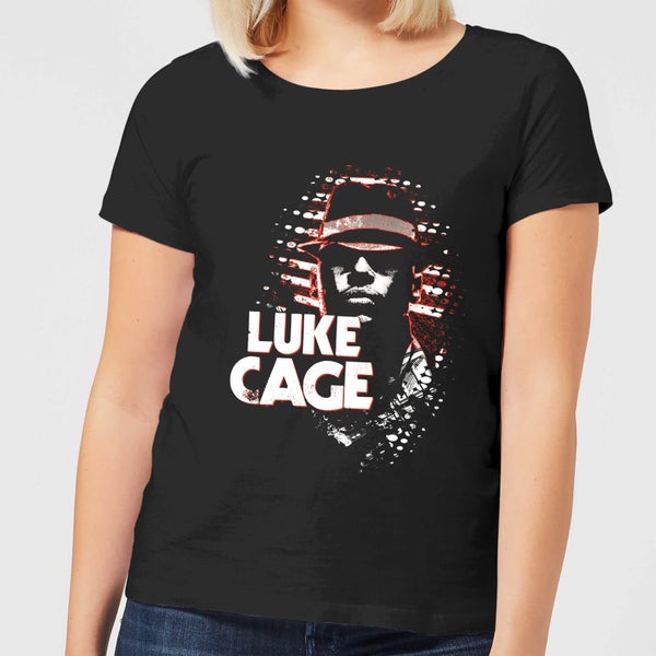 Marvel Knights Luke Cage T-shirt Femme - Noir