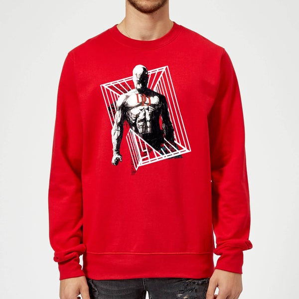 Sweat Homme Daredevil Cage - Marvel Knights - Rouge