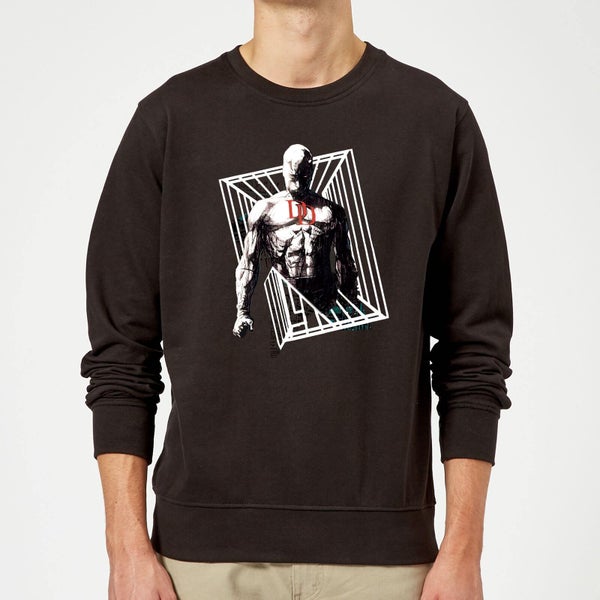 Marvel Knights Daredevil Cage Sweatshirt - Black