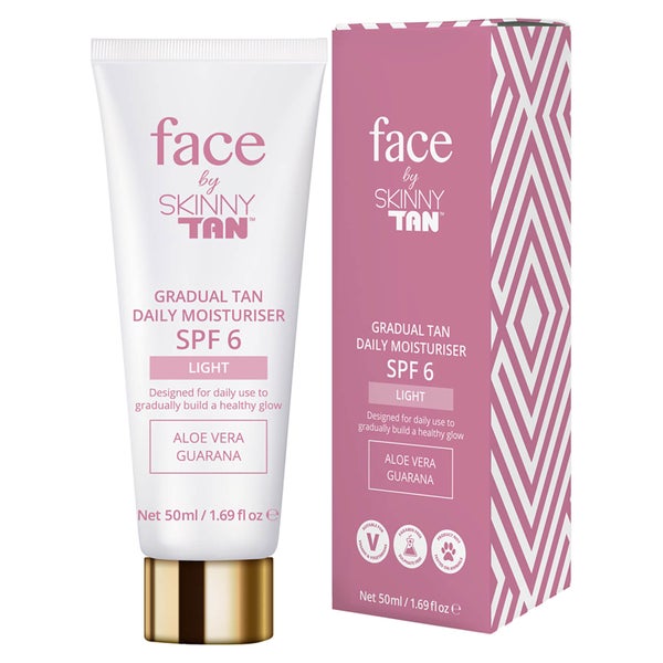 Face by Skinny Tan Gradual Tan Daily Moisturiser Light 50ml