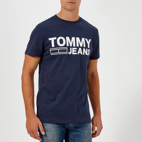 Tommy Jeans Men's TJM Essential Logo T-Shirt - Navy