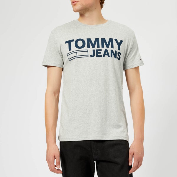 Tommy Jeans Men's TJM Essential Logo T-Shirt - Grey