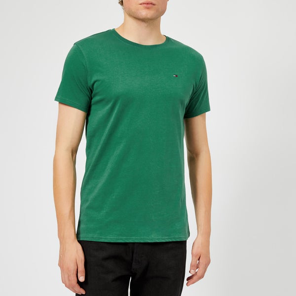 Tommy Jeans Men's TJM Essential Short Sleeve T-Shirt - Hunter Green