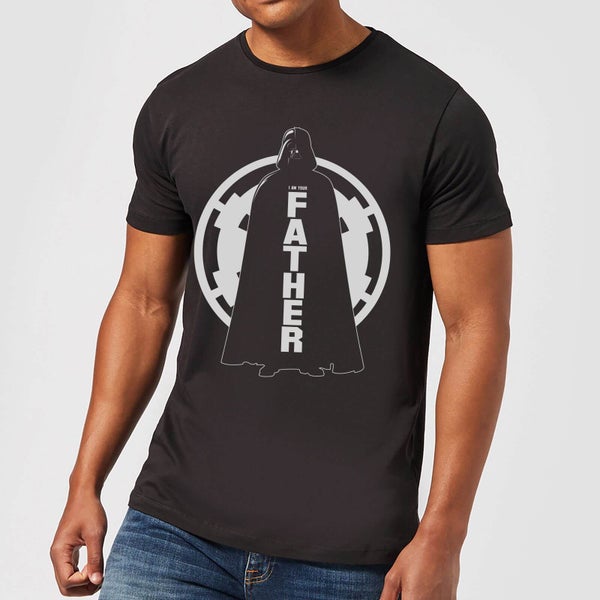 Star Wars Darth Vader Father Imperial Men's T-Shirt - Black