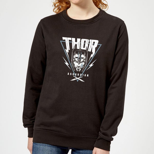 Marvel Thor Ragnarok Asgardian Triangle Women's Sweatshirt - Black