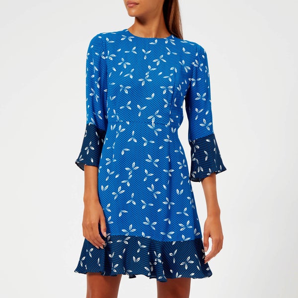 Whistles Women's Polly Spot Print Dress - Blue/Multi