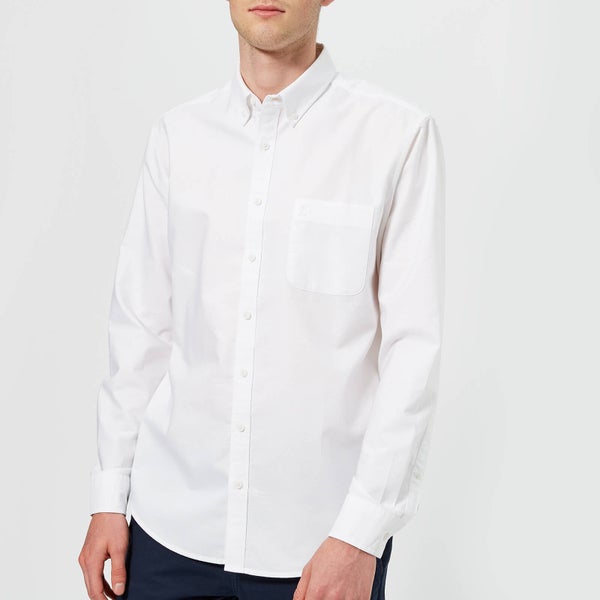 Joules Men's Laundered Oxford Shirt - White