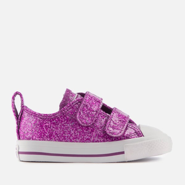 Converse Toddlers' All Star 2V Ox Trainers - Icon Violet/White/White