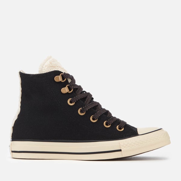 Converse Women's Chuck Taylor All Star Hi-Top Trainers - Black/Natural Ivory/Rust Pink