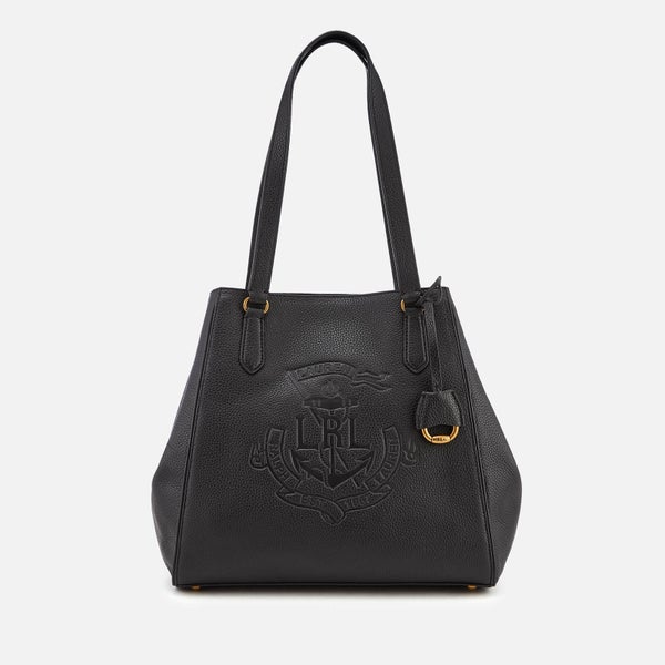 Lauren Ralph Lauren Women's Merrimack Reversible Medium Tote Bag - Black