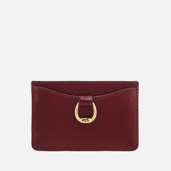 Lauren Ralph Lauren Women's Bennington Mini Card Case - Merlot