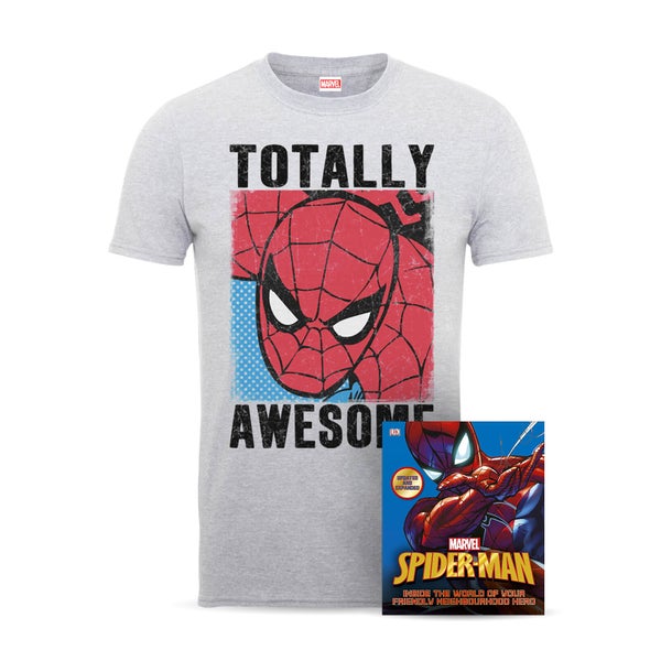 Lot Spider-Man Marvel Comics - T-Shirt et Livre