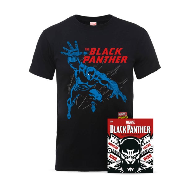 Lot Black Panther Marvel Comics - T-Shirt et Comics