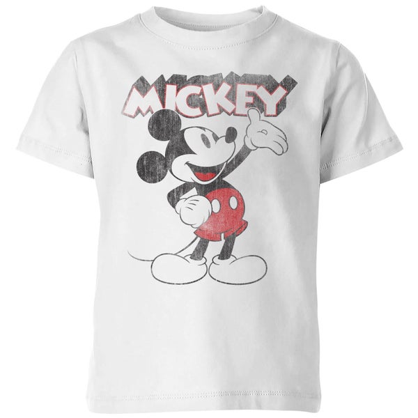 T-Shirt Enfant Disney Mickey Mouse - Blanc