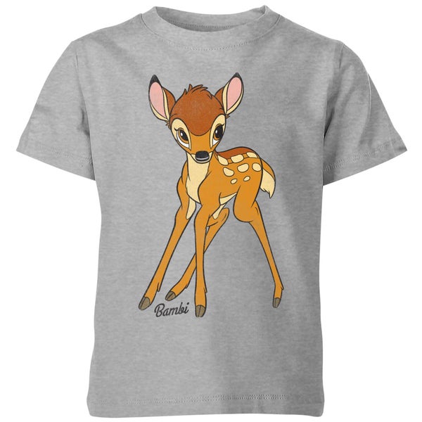 Disney Bambi Classic Kids' T-Shirt - Grey
