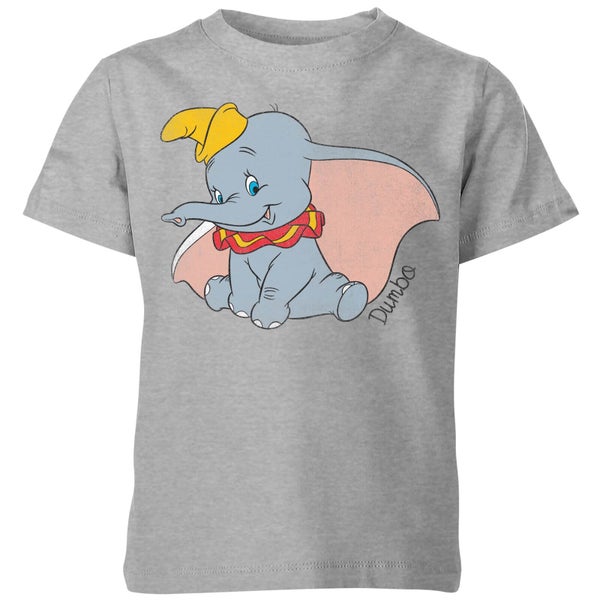 Disney Dumbo Classic Kids' T-Shirt - Grey