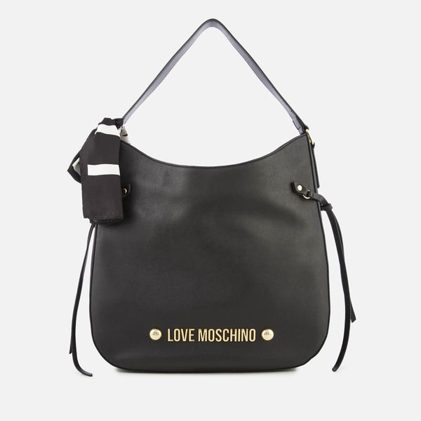Love Moschino Women's Slouch Hobo Bag - Black