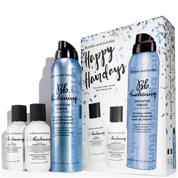 Bumble and bumble Happy Hairdays Thickening Set (Worth £38)