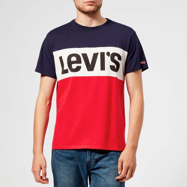 Levi's Men's Colorblock T-Shirt - Peacoat