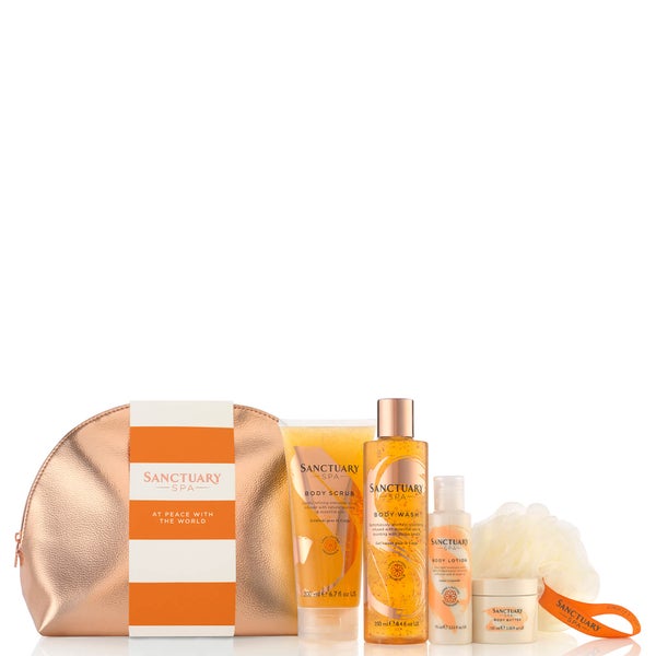 Подарочный набор средств для ухода за телом Sanctuary Spa at Peace with the World Gift Set