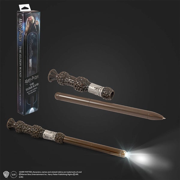 Dumbledore Stift in Zauberstabform mit Lichtfunktion